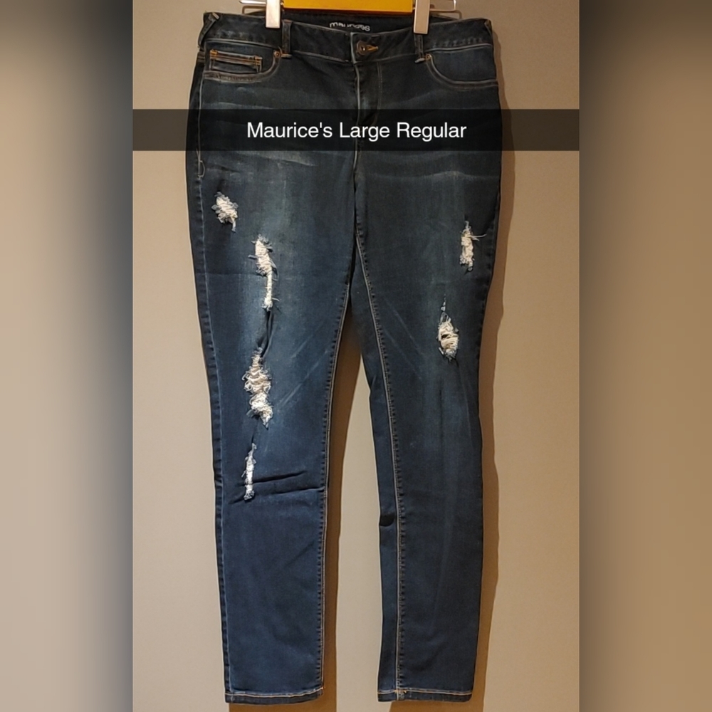 Distressed Jeans